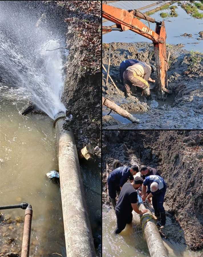 برقراری مجدد آب شرب شهرهای غرب مازندران